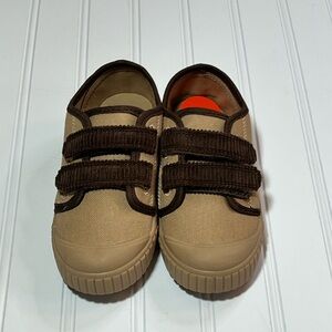 Wonder Nation Size 12 Brown and Tan Kids Sneakers
